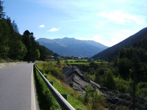 Straße von Bormio nach S. Caterina Valfurva